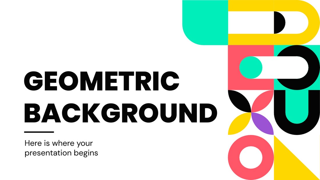 Geometric-Background-Free-Google-Slides-Theme 25+ Best Free Google Slides Themes & Templates 2020 design tips 