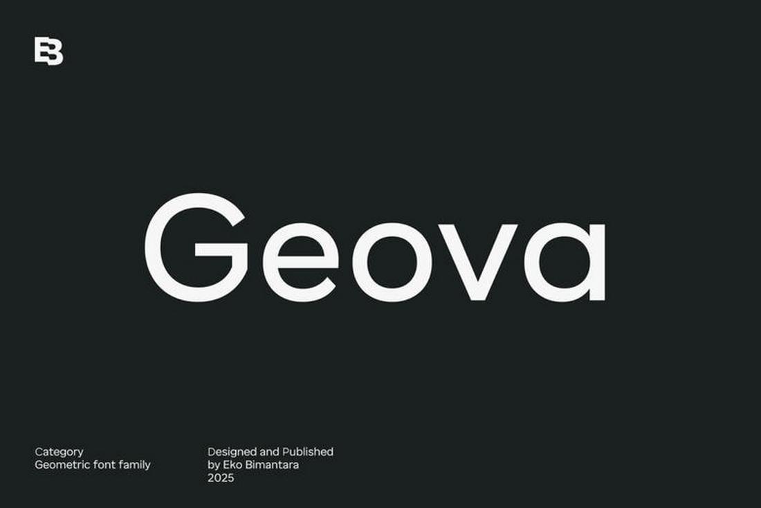 Geova - Free Humanist Font