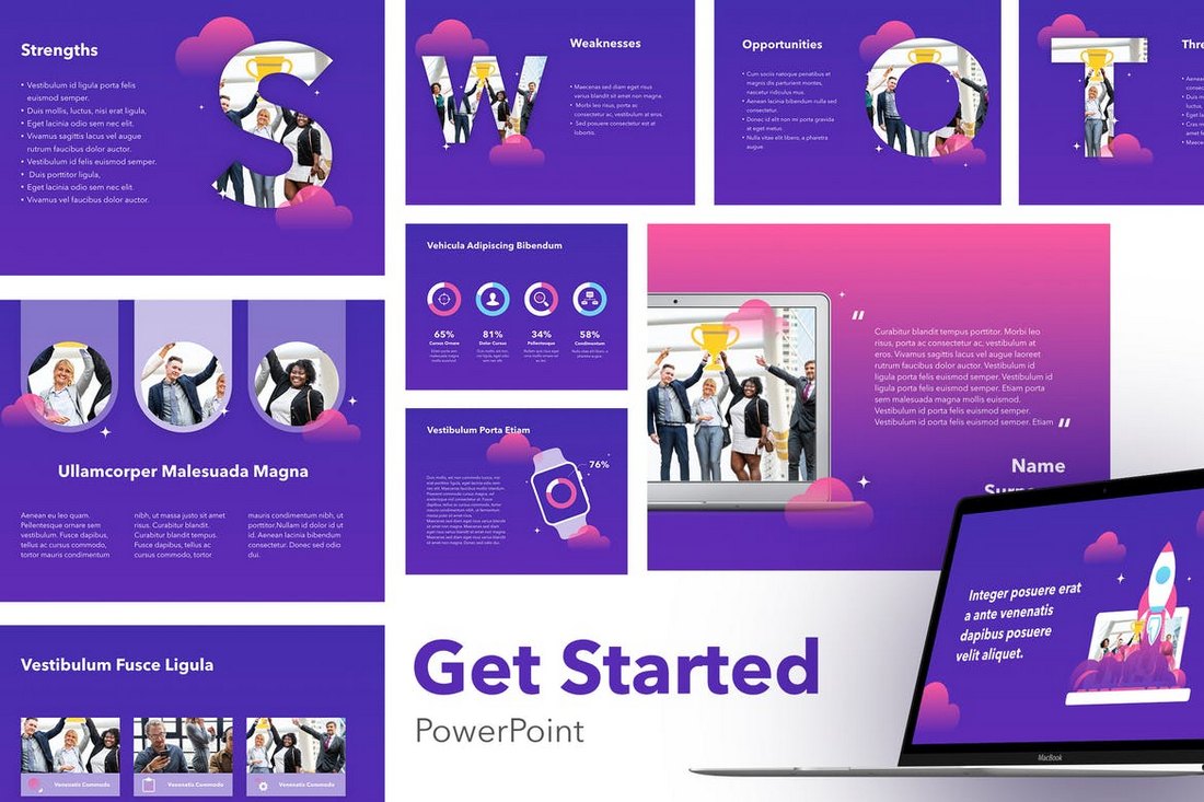 Get-Started-PowePoint-Template 50+ Best PowerPoint Templates of 2019 design tips 