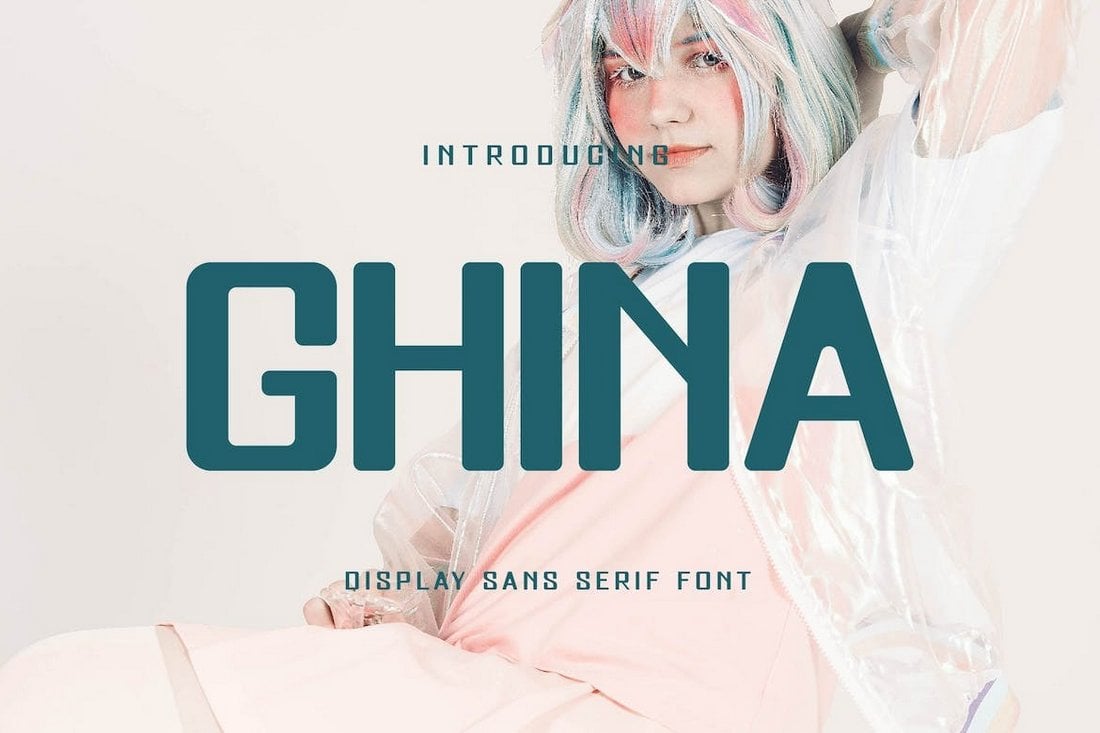 Ghina - Font Kreatif untuk Sampul Buku