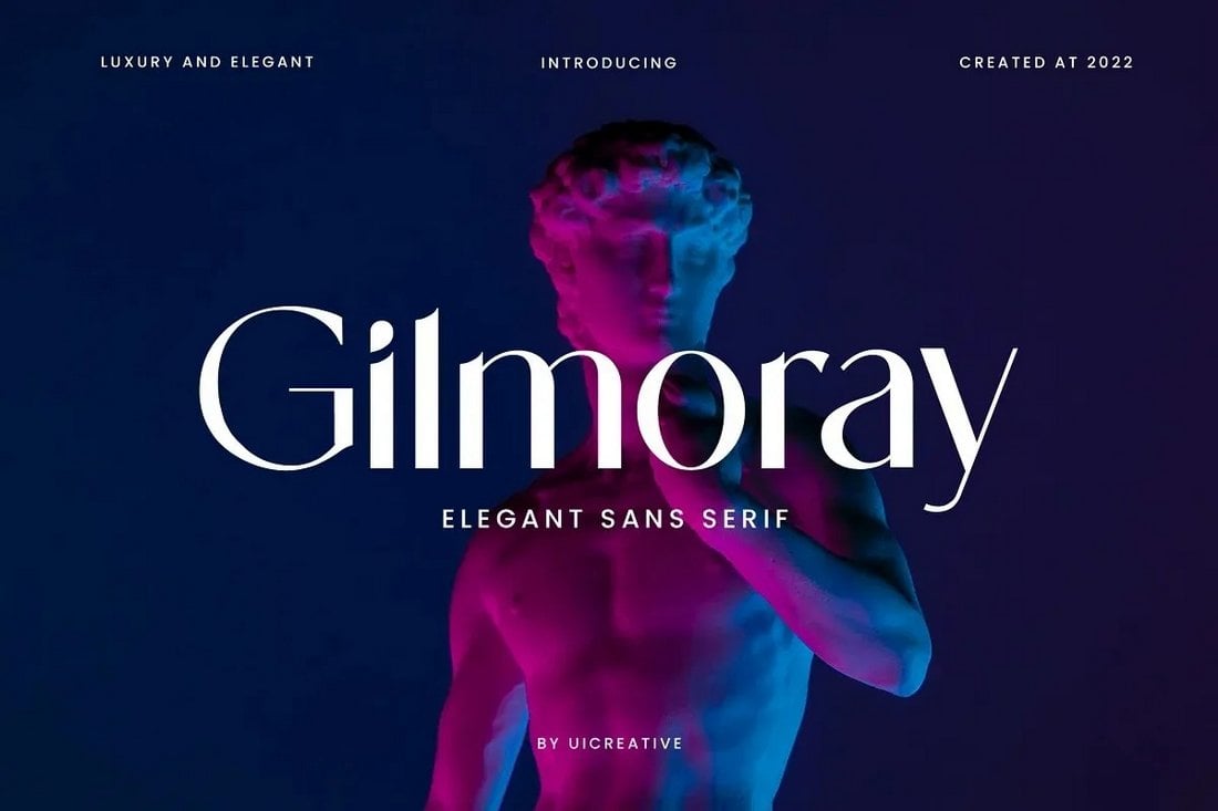 Gilmoray - Free Elegant Sans Serif Font