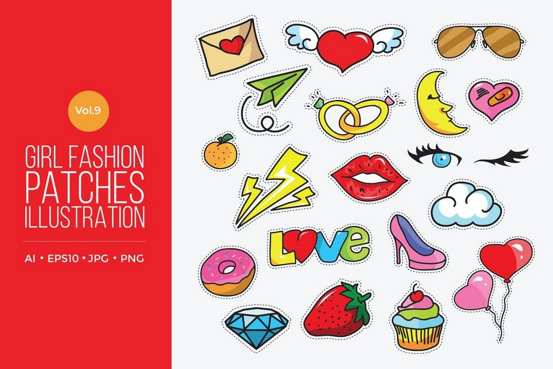 Girl-Power-Fashion-Instagram-Highlight-Icons 20+ Best Instagram Story Highlight Icons (Free + Pro) design tips 