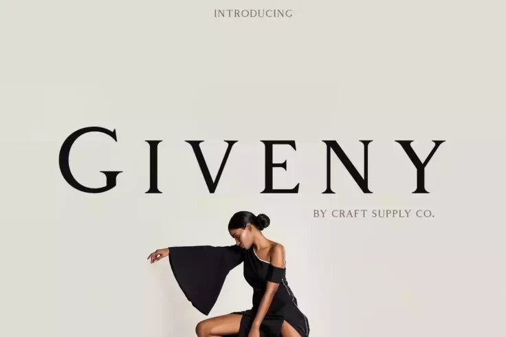 View Information about Giveny Classy Serif Font
