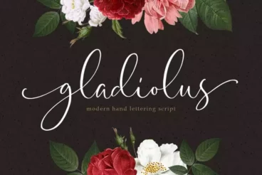 Gladiolus Feminine Calligraphy Font