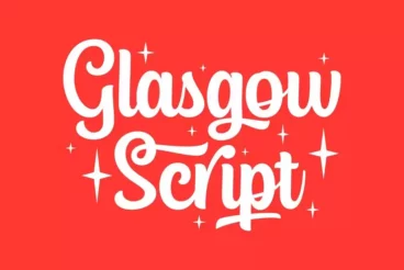 Glasgow Script Cute Handwriting Font
