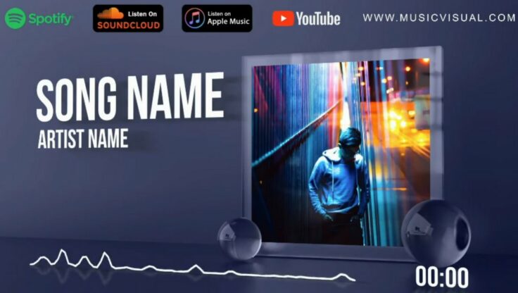 20+ Audio Spectrum Video Templates & Visualizers | Design Shack