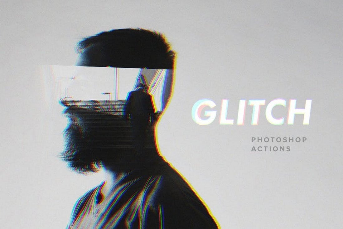Glitch-Photoshop-Actions-Set 50+ Best Photoshop Actions of 2020 design tips Inspiration|actions|photoshop 