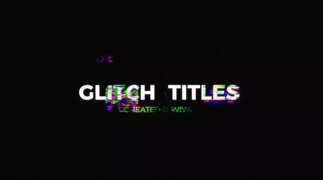 Glitch Title Templates for DaVinci Resolve Design Shack Glitch Title Templates for DaVinci Resolve Design Shack
