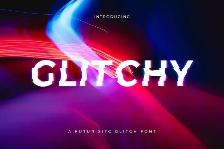 View Information about Glitchy Cyberpunk Glitch Font
