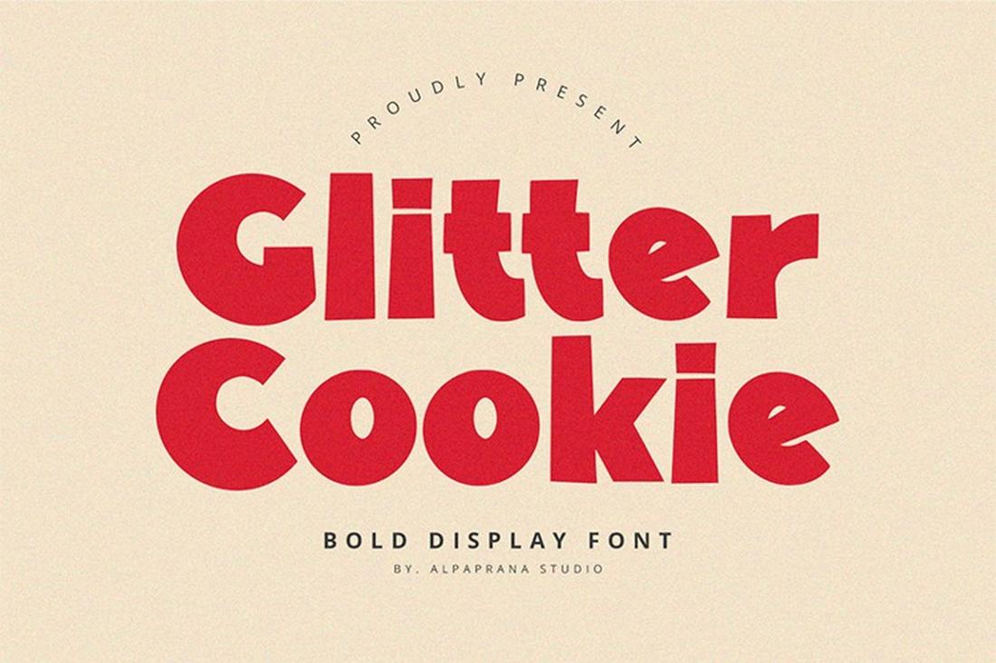 Glitter Cookie - Free Sparkle Font