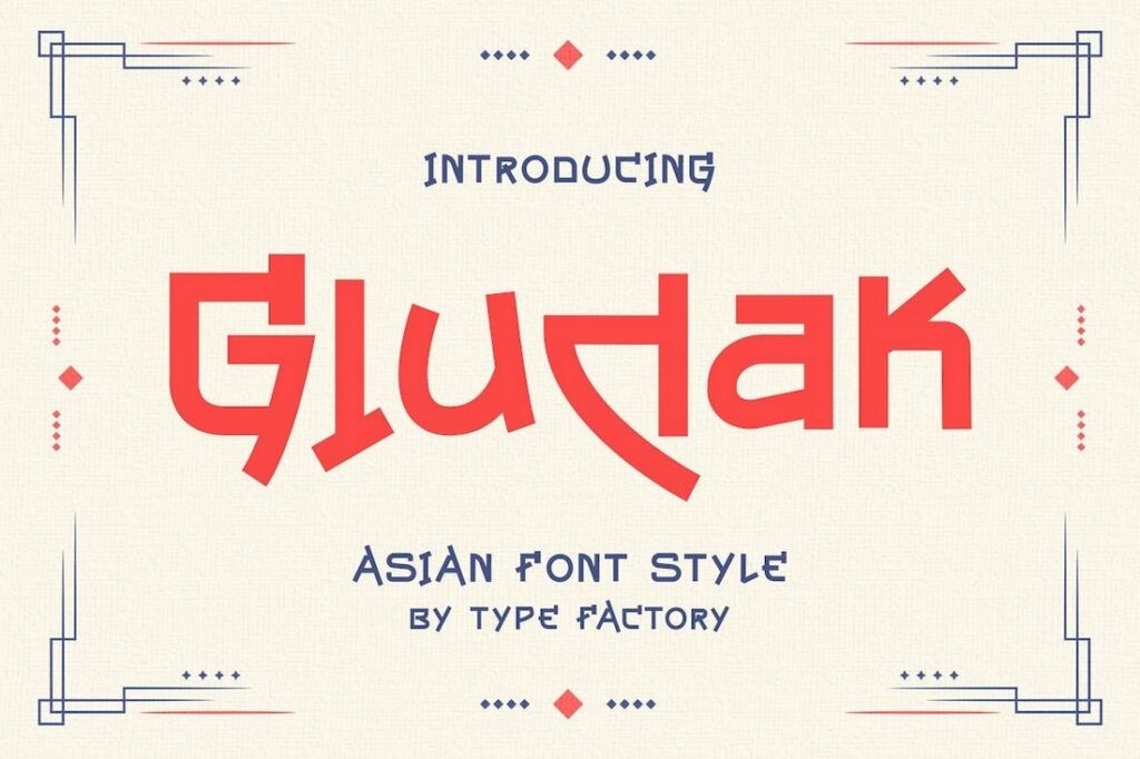 20+ Best Asian Style Fonts for Traditional Designs Design Shack