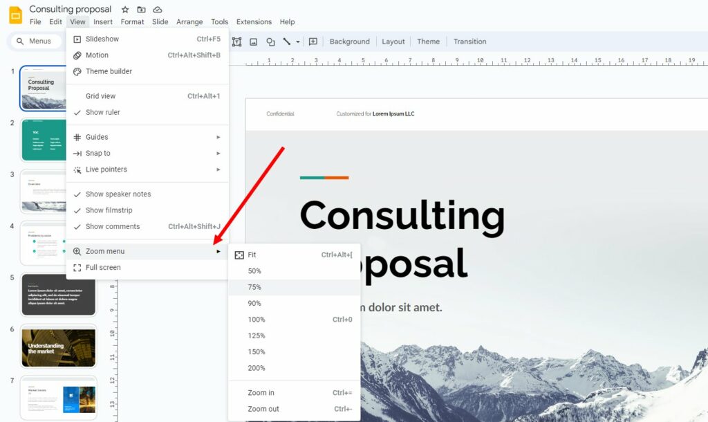 How to Zoom in on Google Slides Design Shack