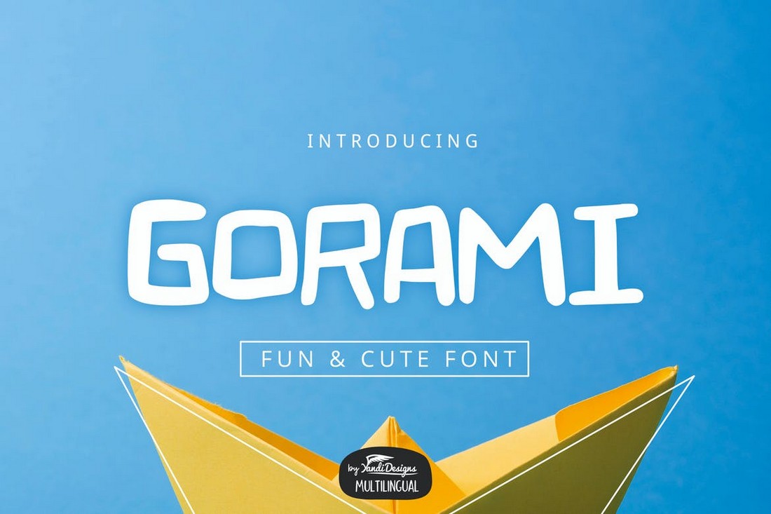 Gorami-Creative-YouTube-Font 30+ Best YouTube Fonts (For Thumbnails + Videos) 2020 design tips 