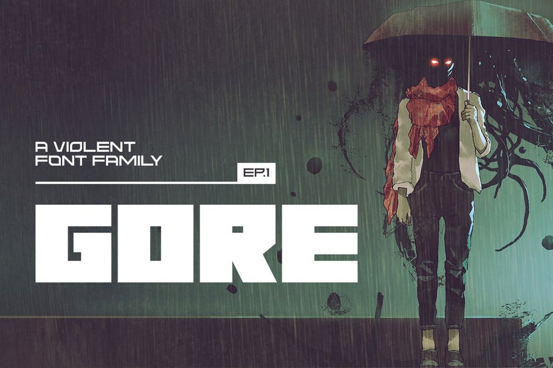 Gore - Modern Font Family