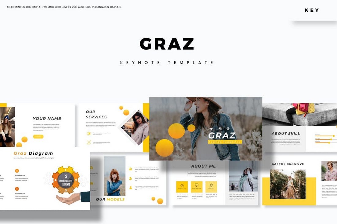 Graz - Creative Keynote Template