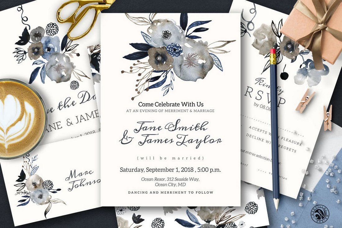 Best Wedding Invitation Card Examples - 10+ Templates [Download Now]