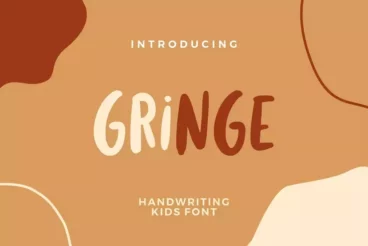 Gringe Creative Handwriting Font