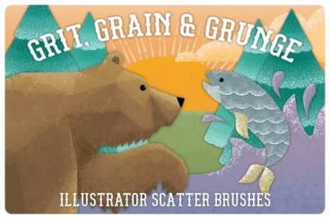 Grit Grunge & Grain Scatter Brushes