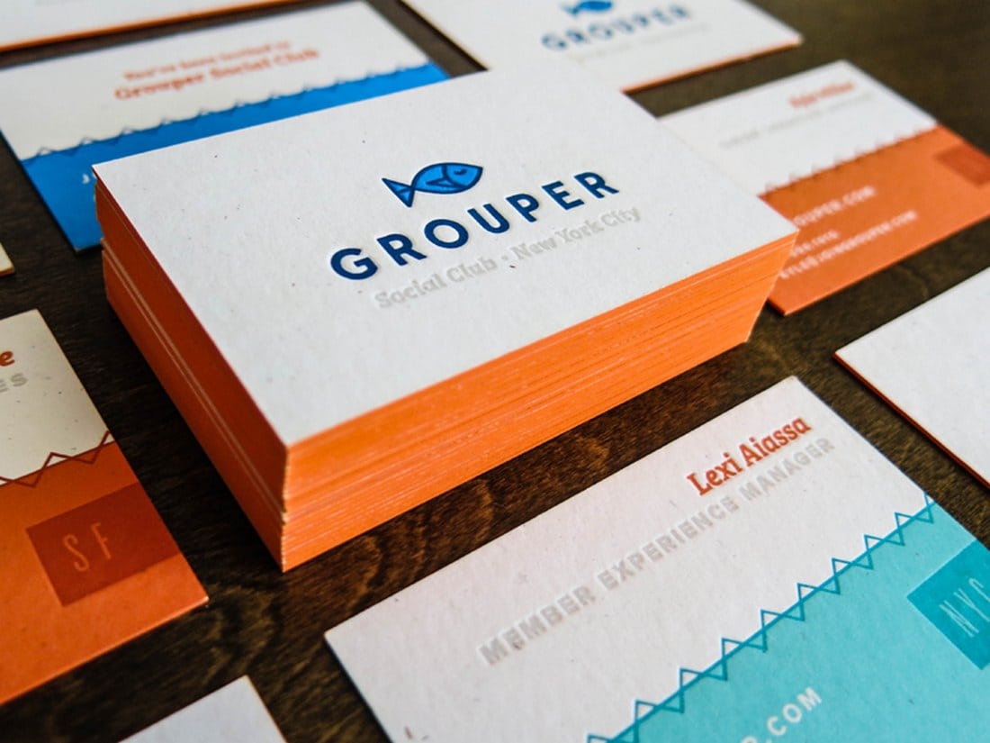 Grouper-Letterpress-Business-Card 10+ Beautiful Letterpress Business Cards design tips 