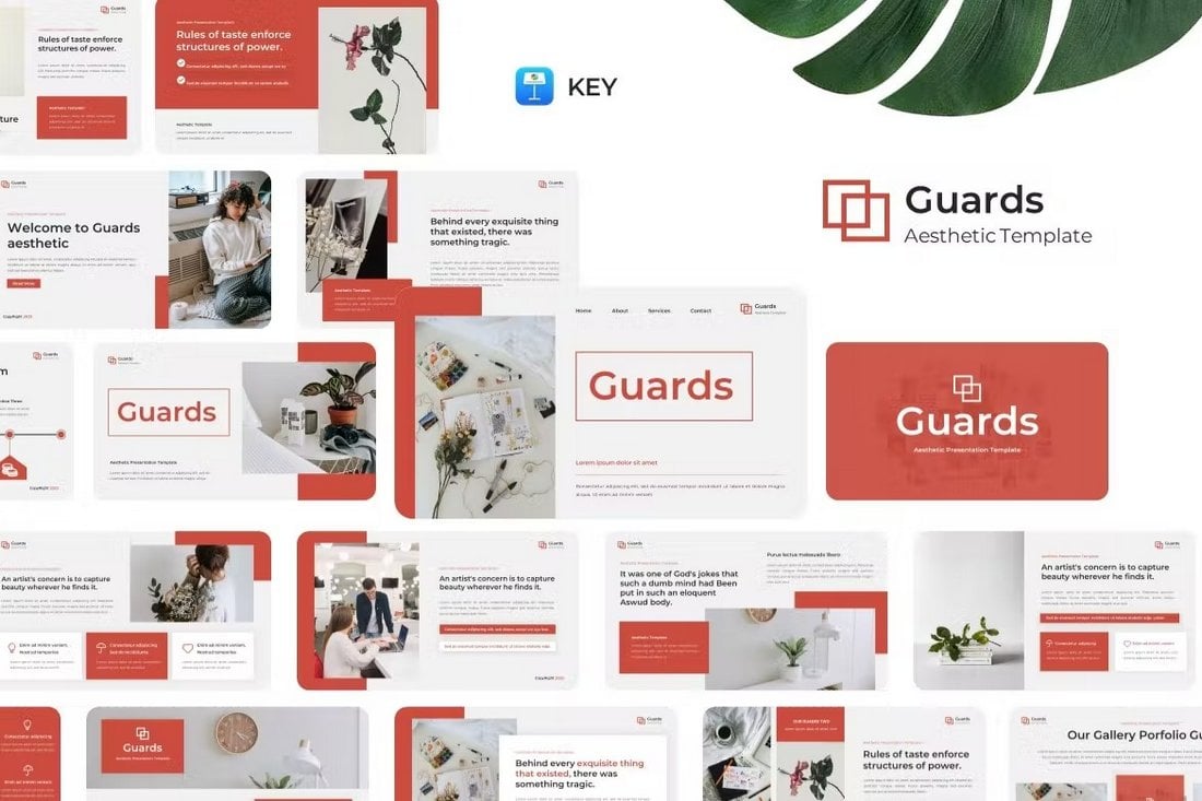 Guards - Aesthetic Keynote Template