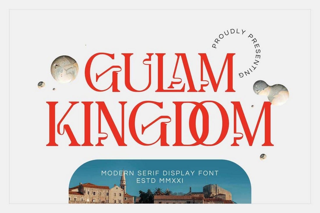 Gulam Kingdom - Unique Serif Poster Font
