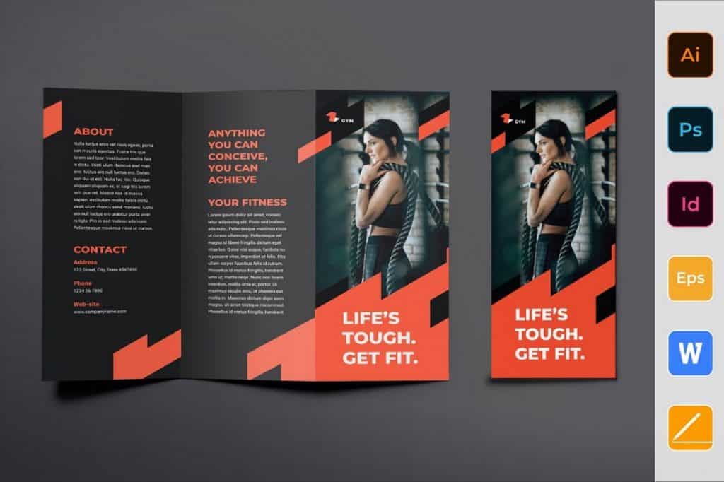 70+ Best Tri-Fold Brochure Templates (Word & InDesign) 2023 | Design Shack