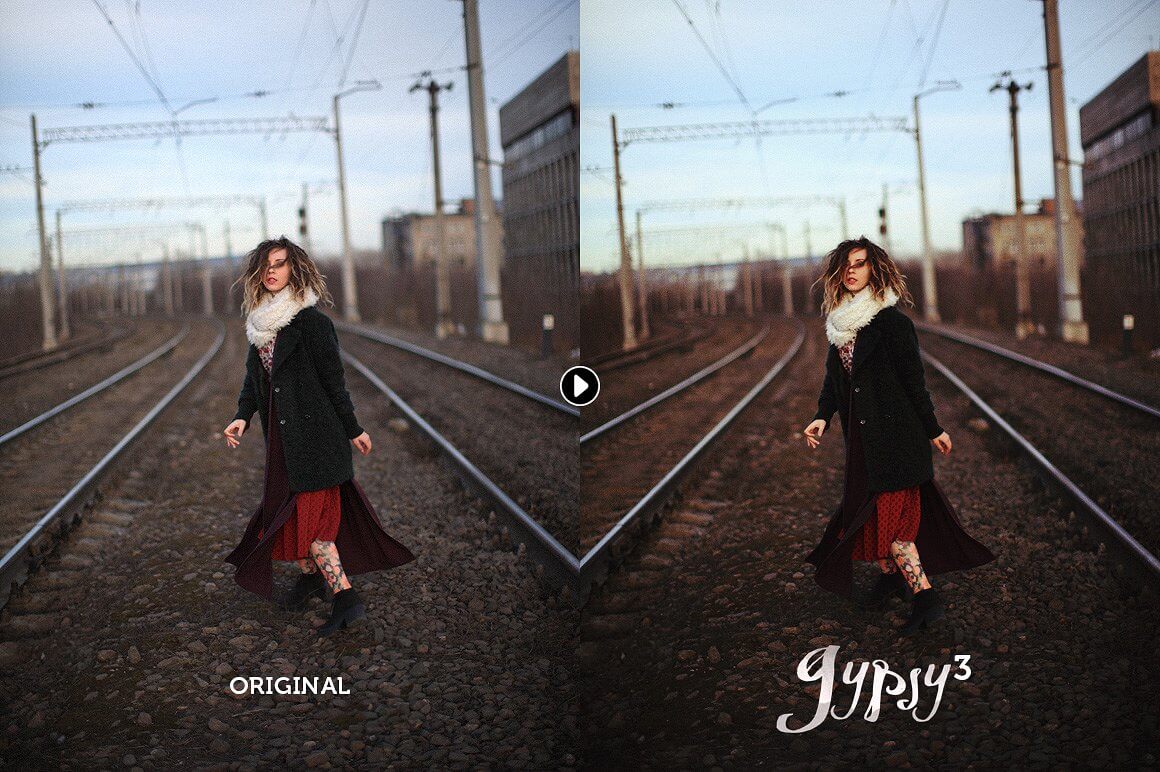 Gypsy-Portrait-Photoshop-Actions 40+ Best Photoshop Actions of 2018 design tips 