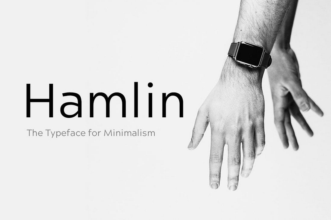 HAMLIN-Minimal-Geometric-Fonta 40+ Best Fonts for Business Cards 2022 design tips 