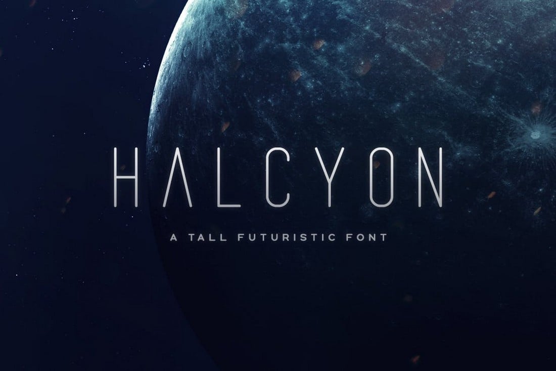 Halcyon-Futuristic-Rounded-Typeface 25+ Best Rounded Fonts (Free & Pro) design tips 