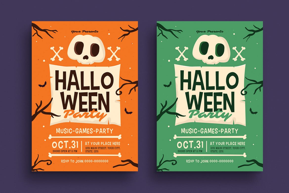 Halloween-Event-Flyer-1 30+ Best Event Flyer Templates design tips 