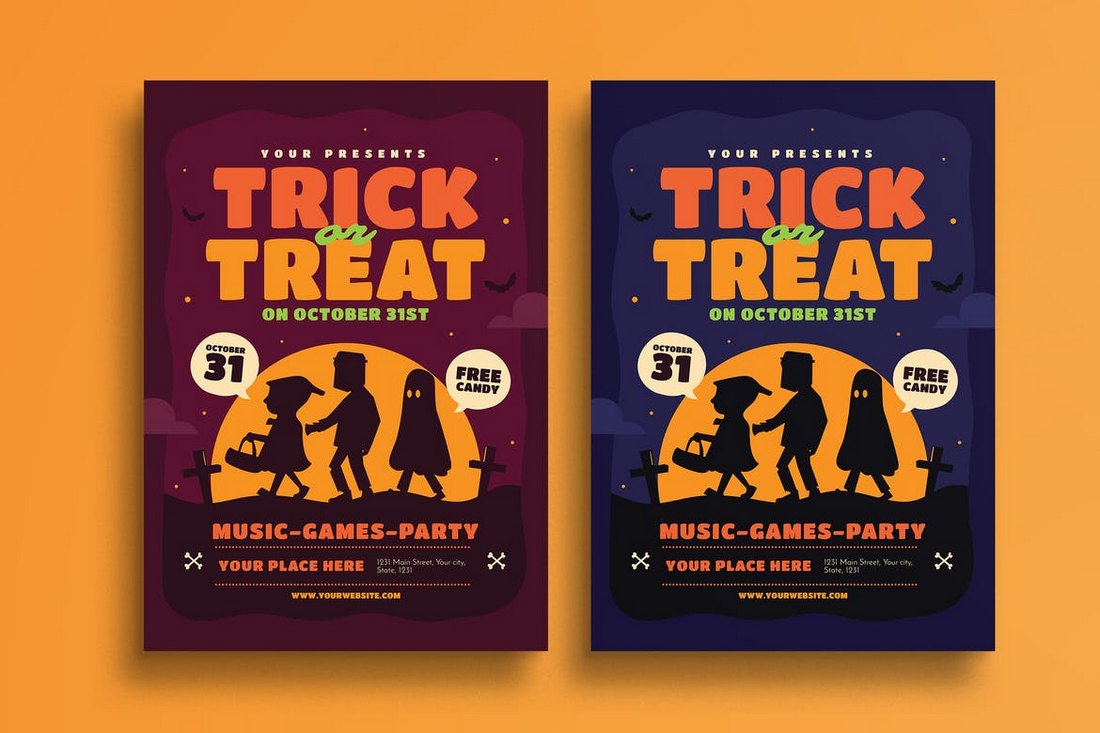 halloween flyer templates microsoft