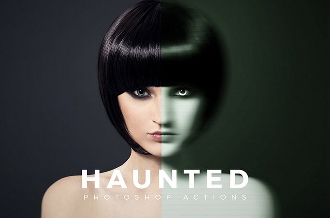 Haunted - Free Photoshop Action