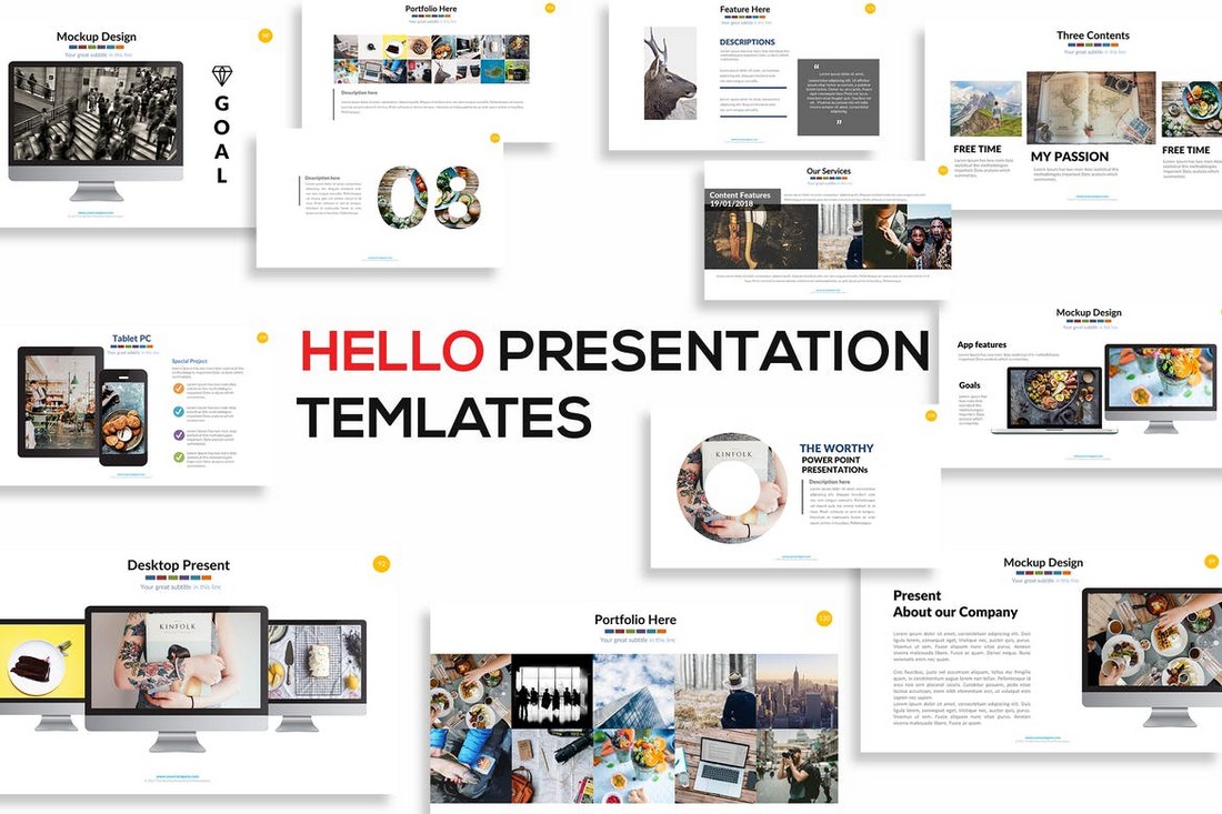 Hello - Animated Powerpoint Presentation