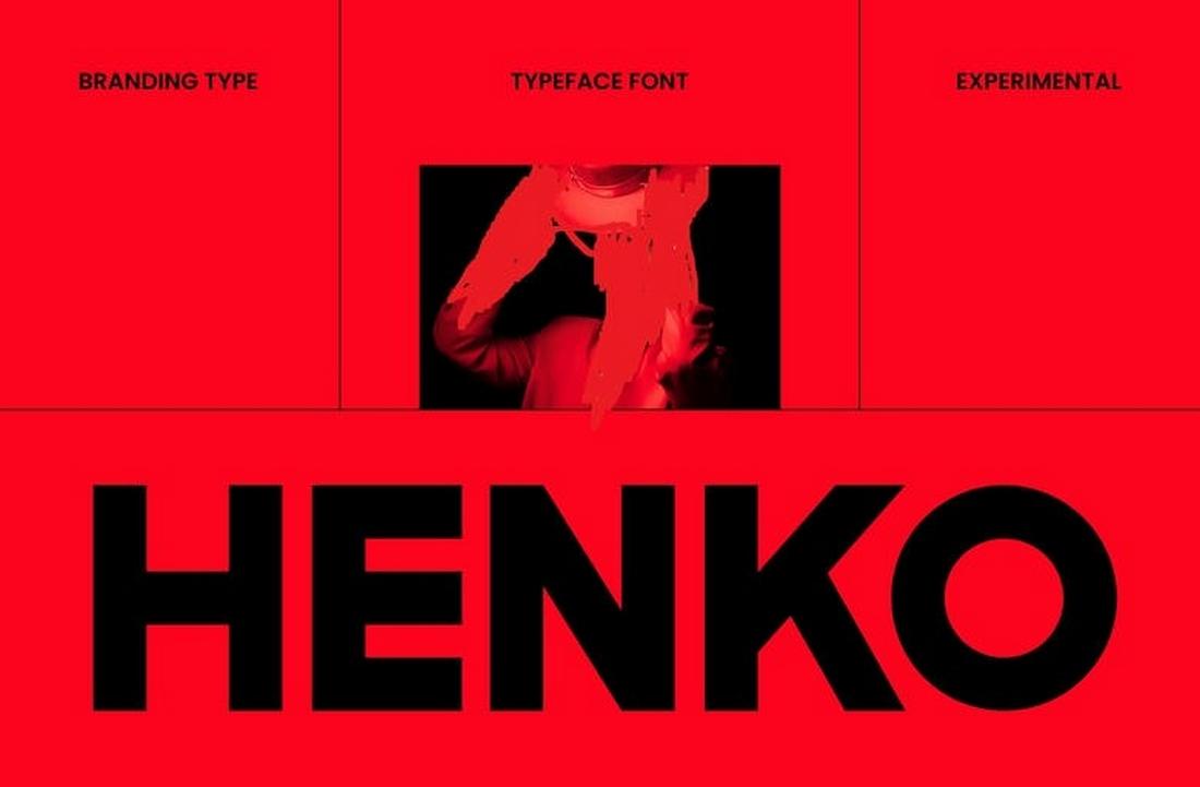 Henko - Free Trustworthy Font