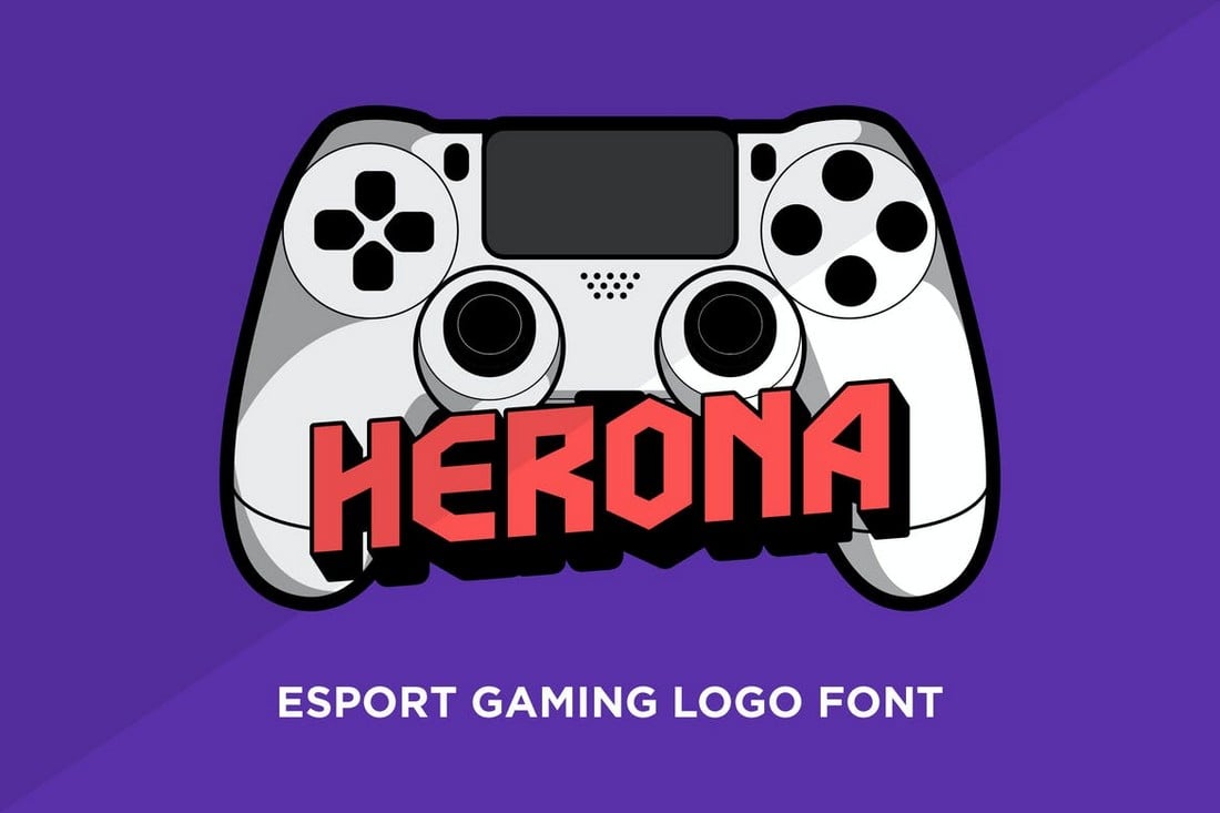 Herona - Esport Font for YouTube Gamers