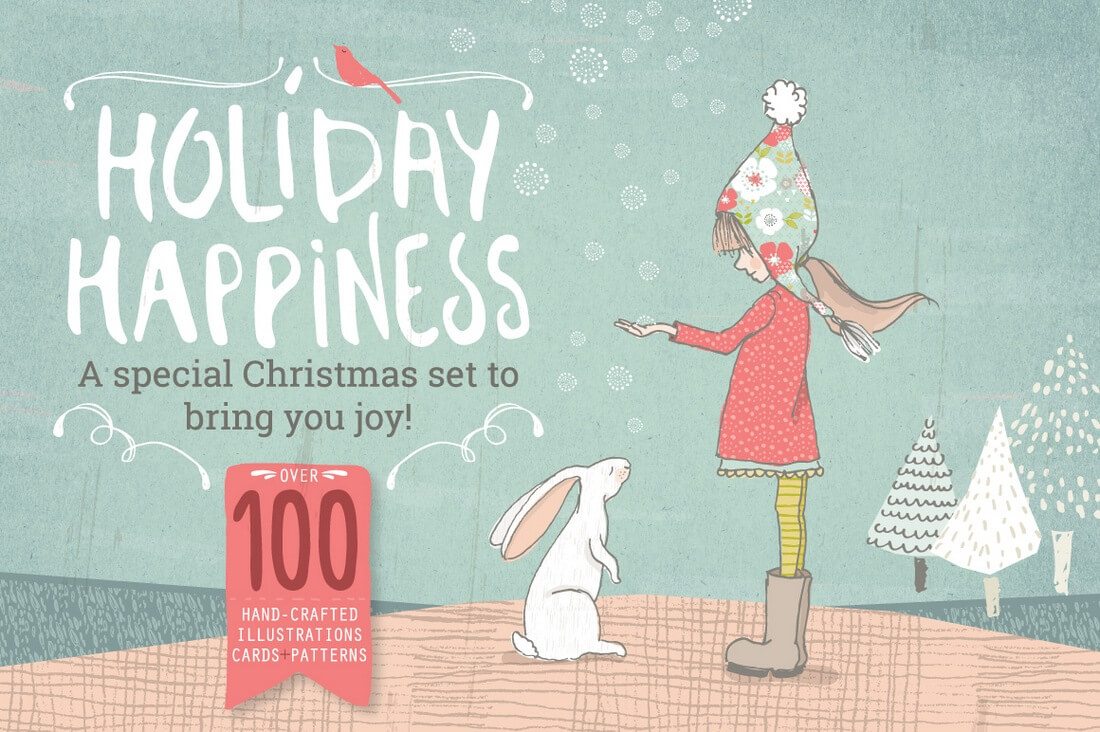 Holiday-Christmas-bundle 70+ Christmas Mockups, Icons, Graphics & Resources design tips 