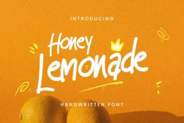 Honey Lemonade Cute Handwriting Font
