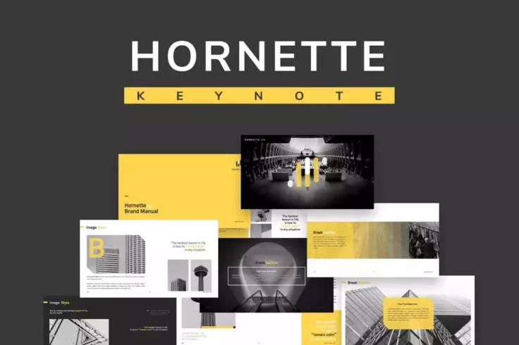 View Information about Hornette Creative Keynote Template