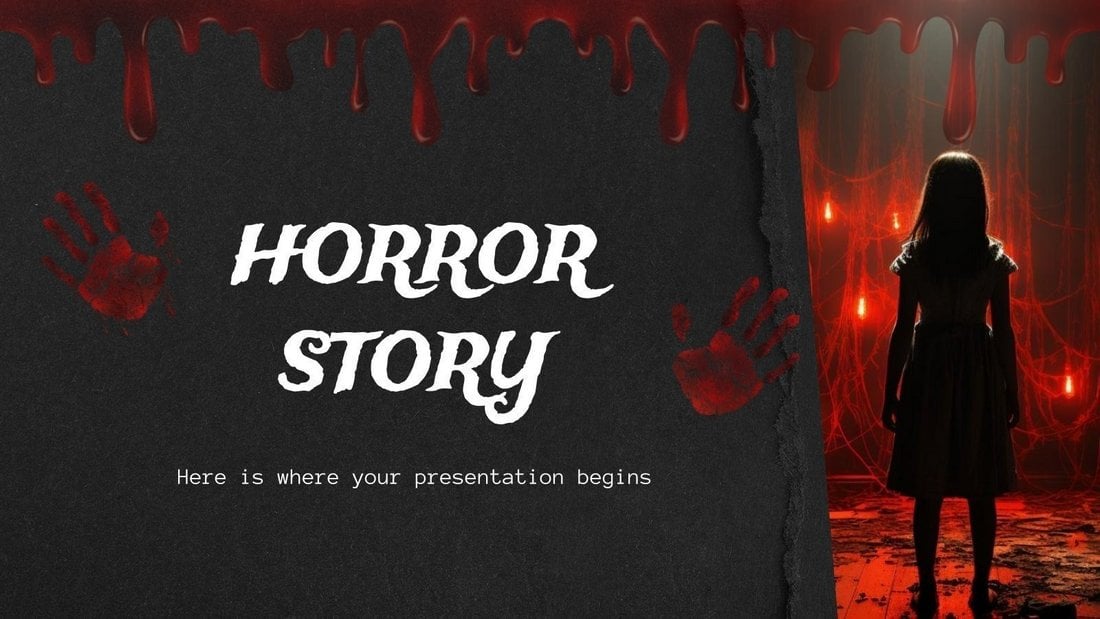Horror Story - Free Google Slides Theme
