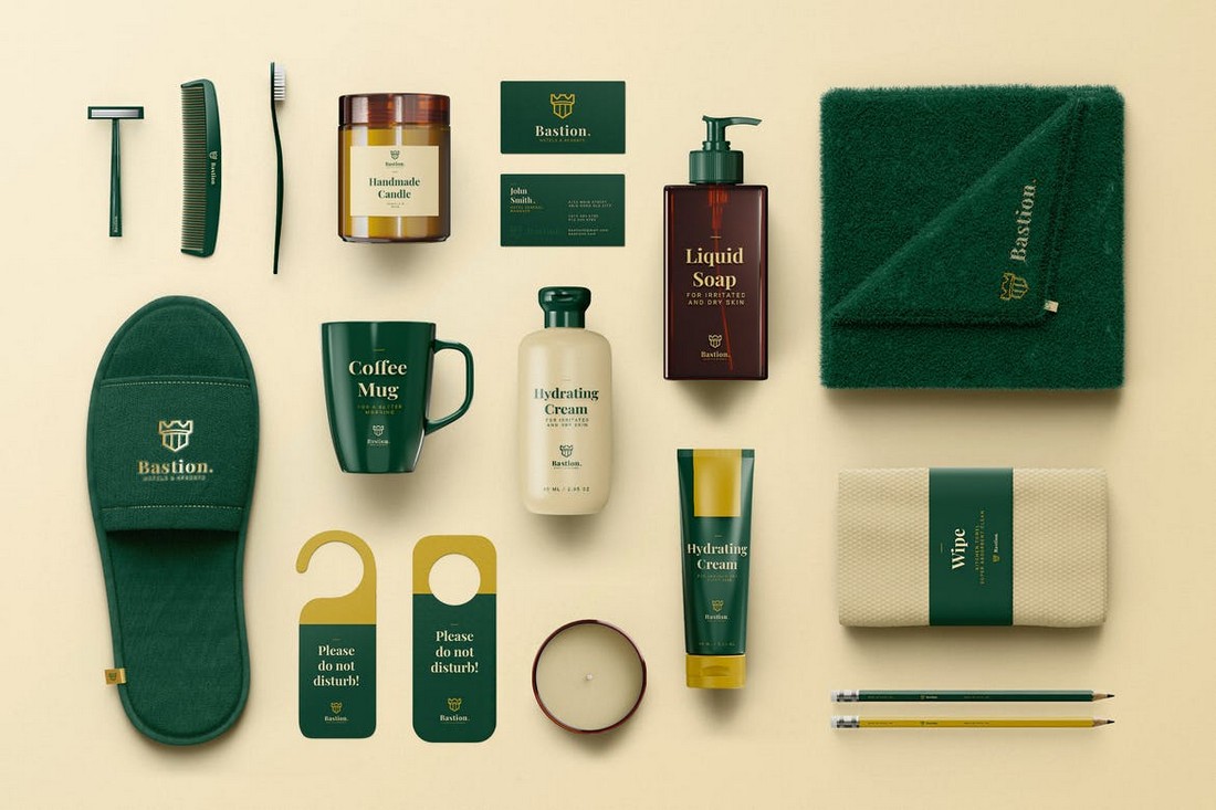 Hotel Branding Mockup Pack