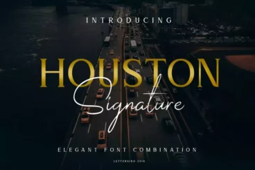 Houston Business Font