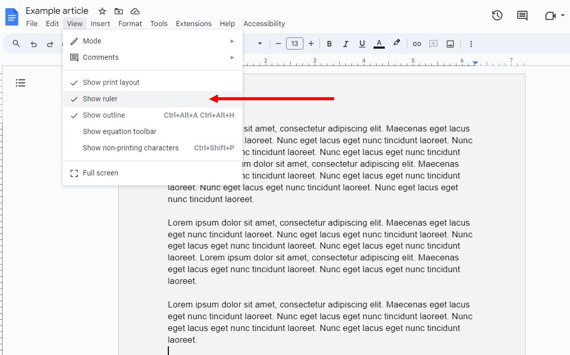 How to Change Margins in Google Docs 4