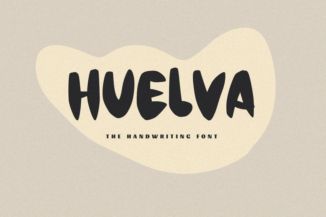 Huelva - Creative Procreate Font
