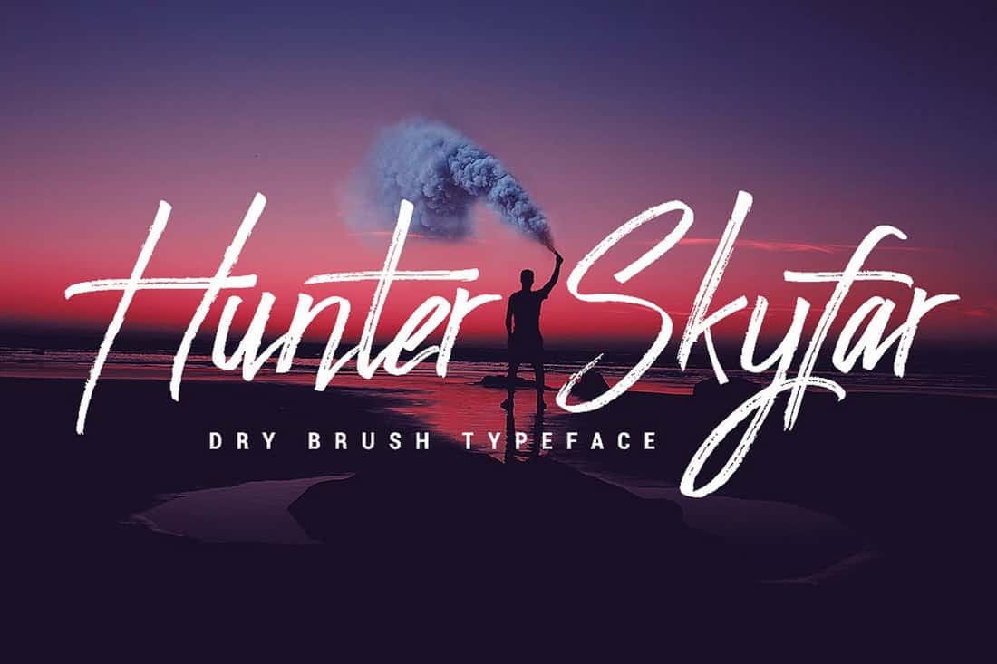 Hunter Skyfar - Dry Brush Script