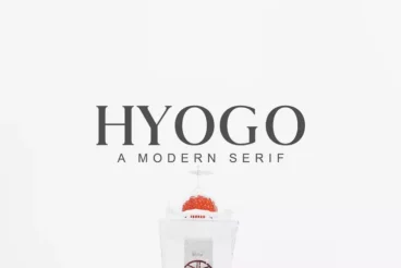 Hyogo Clean Modern Serif Font Family