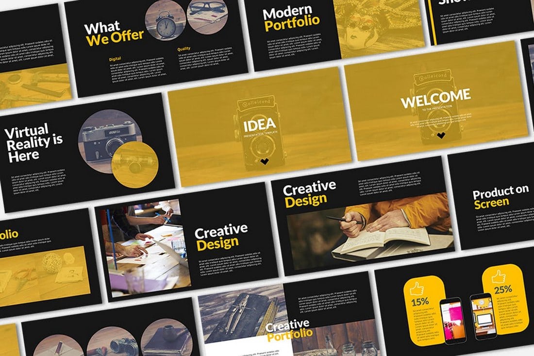 IDEA - Business Presentation Template