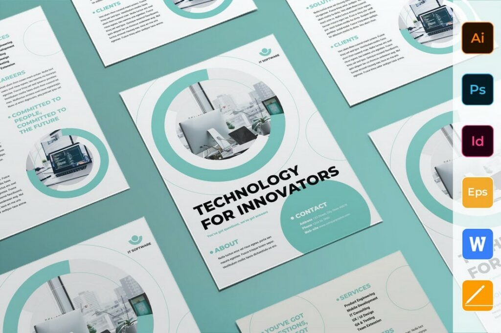 50+ Business Flyer Templates (Word & PSD) | Design Shack