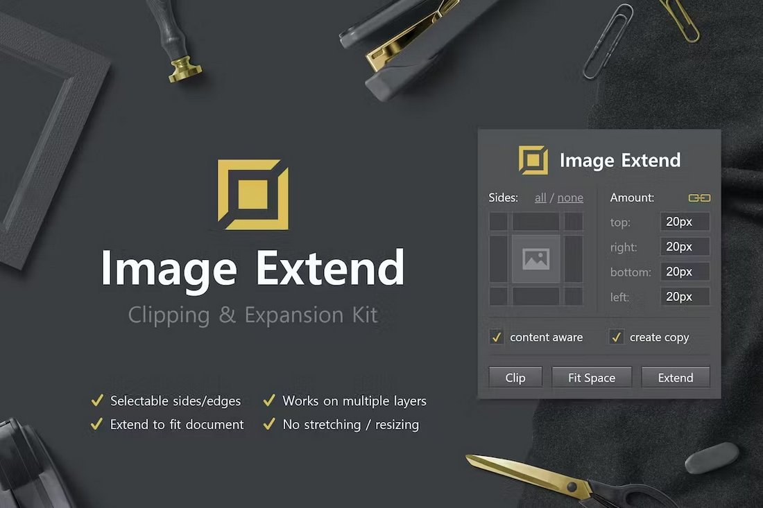 Image Extend - Clipping & Expansion