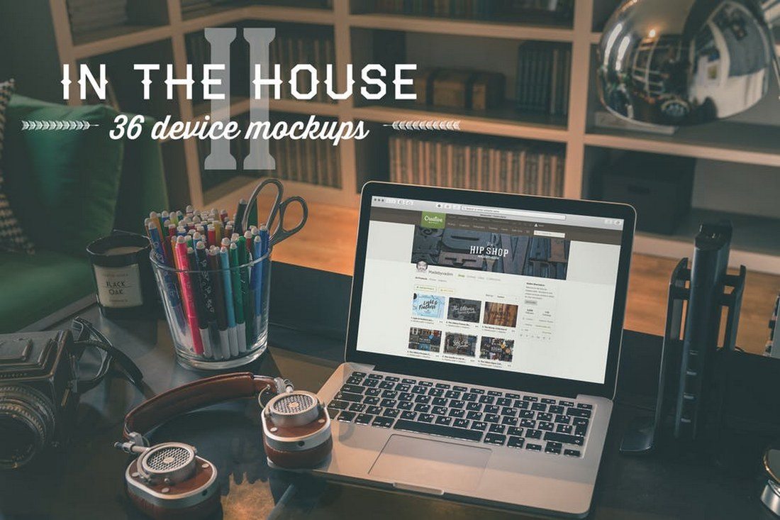 In-the-House-II-36-Device-Mockups 100+ MacBook Mockup Templates (PSD & Vector) design tips 