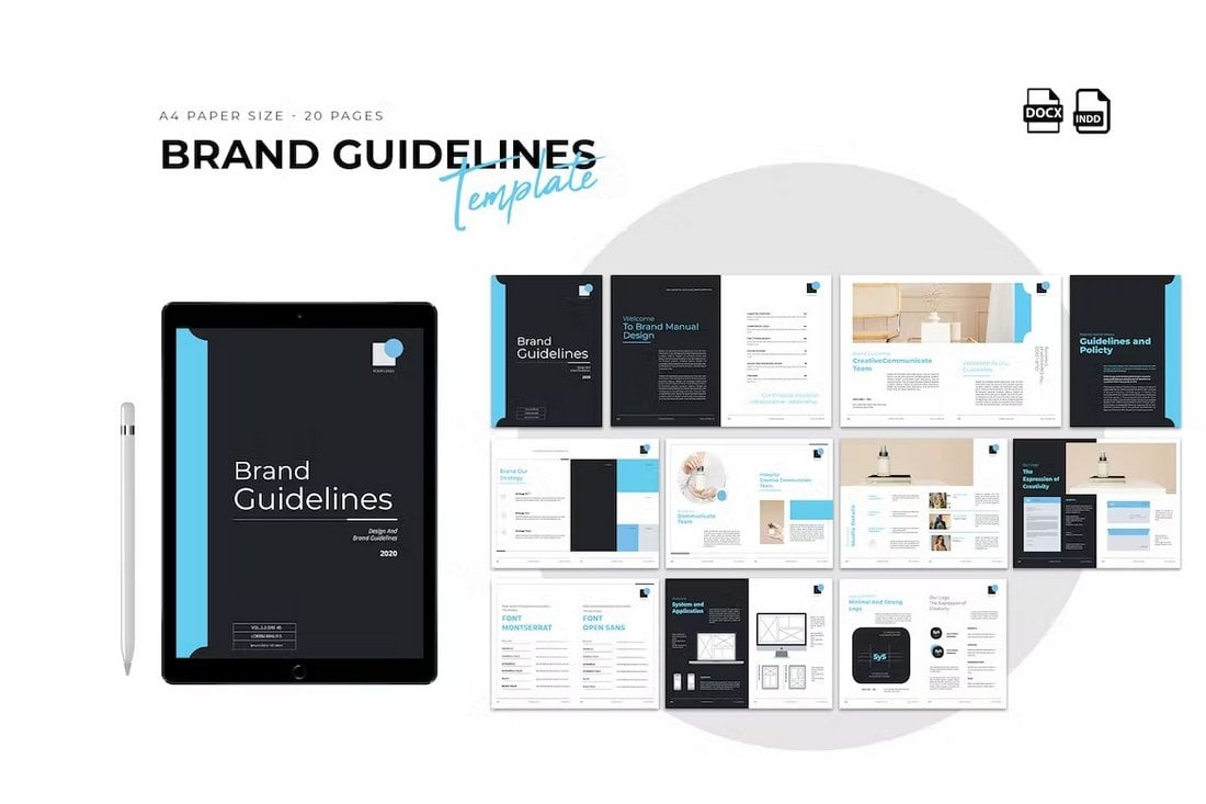 InDesign Brand Guidelines Template
